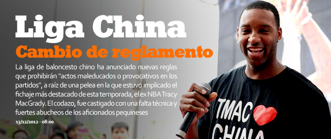 La liga china de baloncesto cambia el reglamento tras la pelea de un jugador