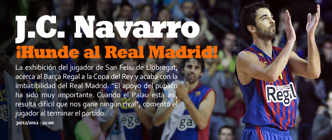 Un Navarro gigantesco hunde al Madrid