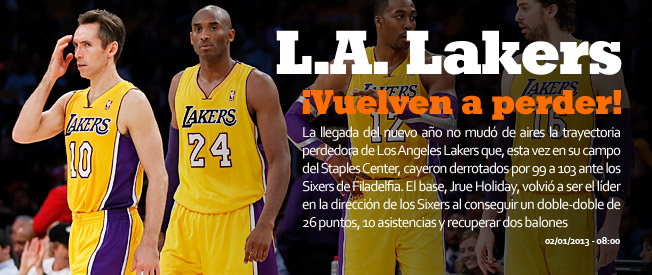 Los Lakers vuelven a la racha perdedora tras una noche aciaga de Gasol y Howard